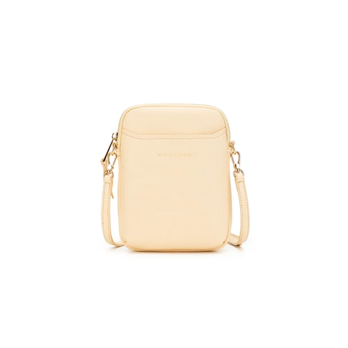 Black Caviar Mika Passport Phone Crossbody - Yellow Chiffon