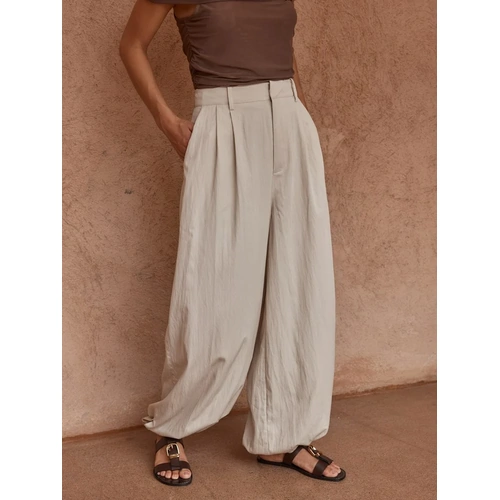 Sass Lucie Soft Balloon Pant - Stone