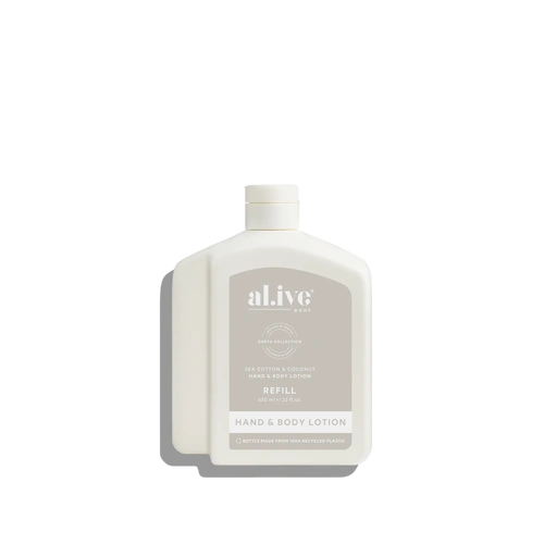 al.ive 650ml Lotion Refil - Sea Cotton