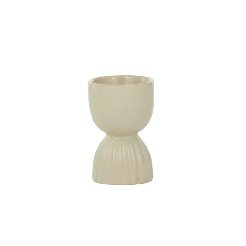 Assemble Wilde Ceramic Egg Cup 5x8cm - Sage