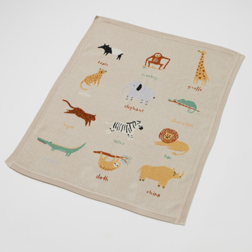 Jiggle & Giggle Zambezi Knitted Baby Blanket