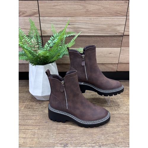 Los Cabos Vianne Boot - Dark Brown [Size: 38]