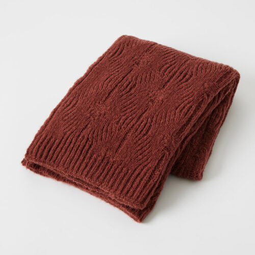 Pilbeam Living Florence Wool Blend Throw Rug - Auburn