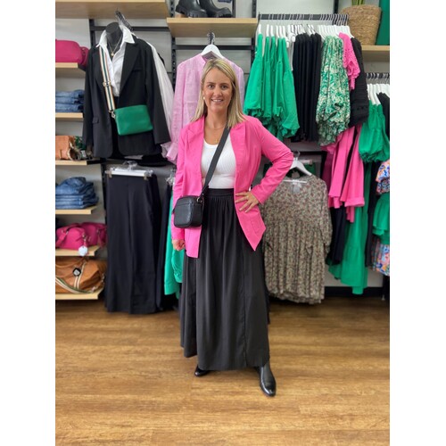 Wits The Label Wrap Skirt - Black