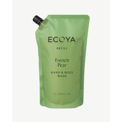 Ecoya Hand & Body Wash Refill 1L - French Pear