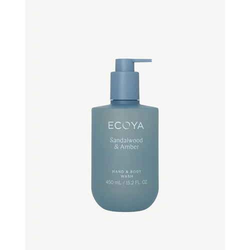 Ecoya Hand & Body Wash - Sandalwood & Amber