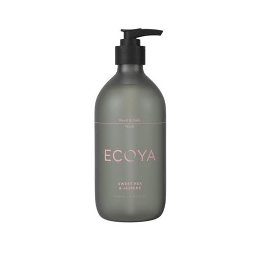 Ecoya - Hand & Body Wash 450ml-Sweet Pea & Jasmine