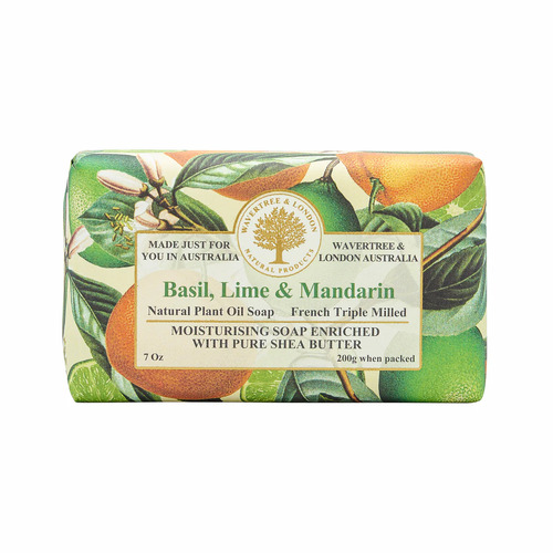 Wavertree & London Soap - Basil, Lime & Mandarin
