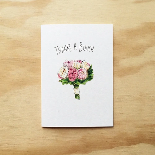 Well Drawn Card - Thanks a Bunch