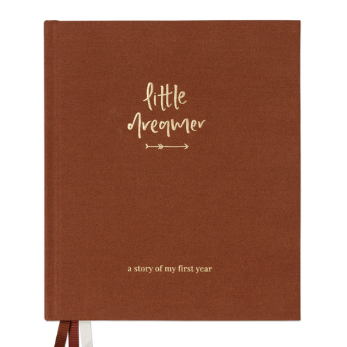 Emma Kate Co Little Dreamer Baby Journal - Pecan
