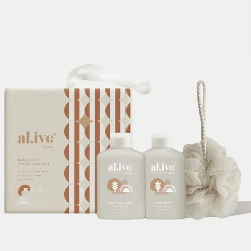 Al.ive Baby Care Travel Ornament - Calming Oatmeal