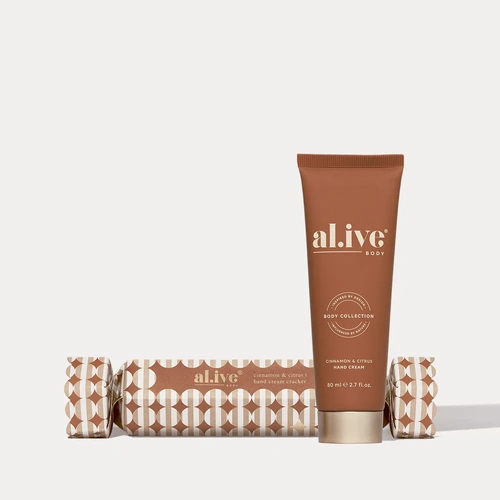 Al.ive Hand Cream Cracker - Cinnamon & Citrus