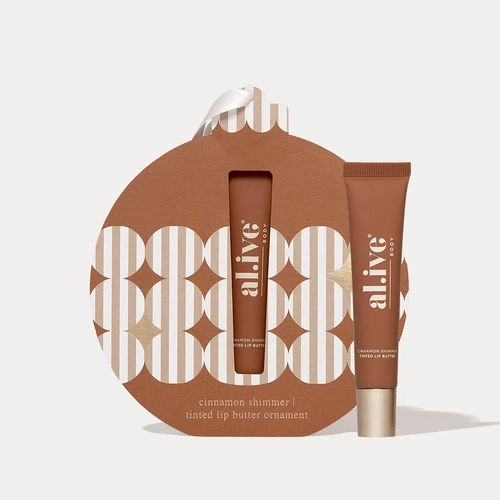 Al.ive Tinted Lip Butter Ornament - Cinnamon & Citrus