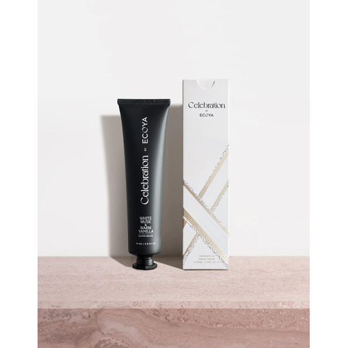 Ecoya Celebration Hand Cream 75ml - White Musk & Warm Vanilla