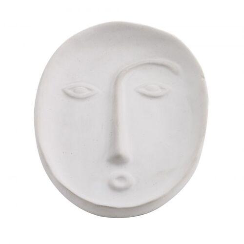 Emporium The Face Trinket Plate - White