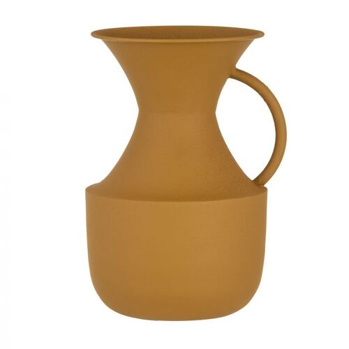 Amalfi Kelis Vessel 18x16.5x25cm - Mustard