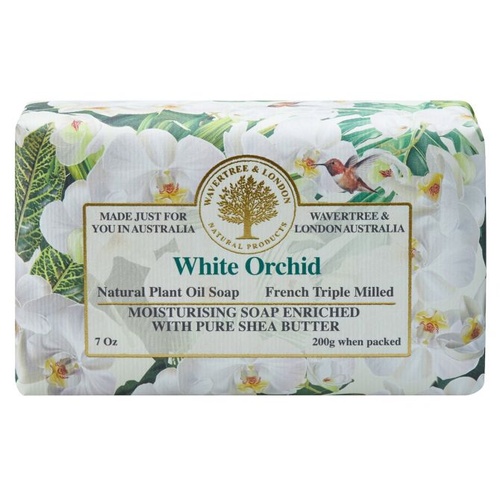Wavertree & London-Soap Bar 200g-White Orchid