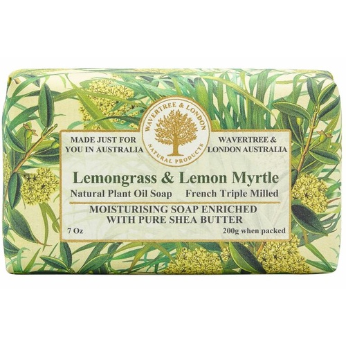 Wavertree & London Lemongrass and Lemon Myrtle Soap