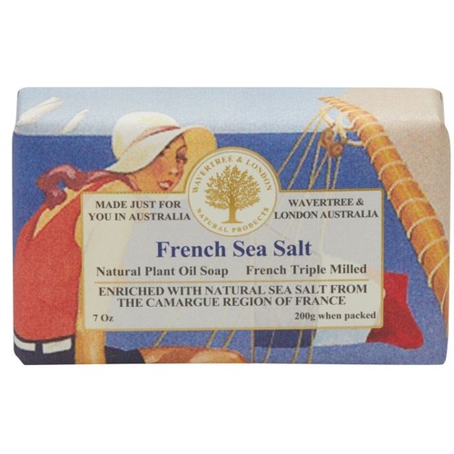 Wavertree & London-Soap Bar 200g-French Sea Salt