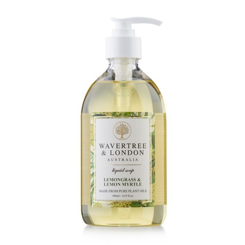 Wavertree & London-Liquid Soap 500ml-Lemongrass & Lemon Myrtle